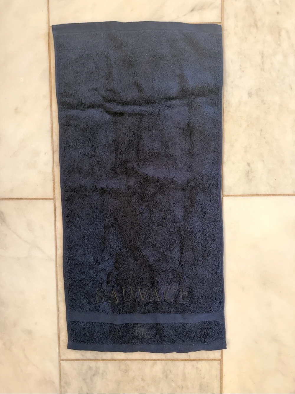 Dior Sauvage Navy Blue Towel